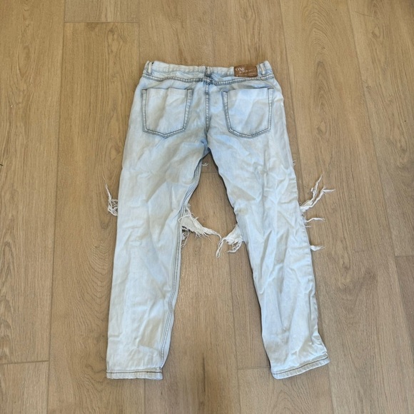 One Teaspoon One Teaspoon Women's Trashed Jeans Light Wash - Picture 3 of 5